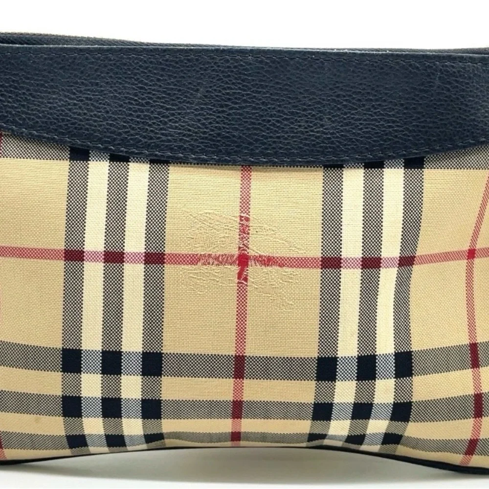 Auth BURBERRY Nova Check
Shadow Horse Nylon Leather Beige
Shoulder Bag - Picture 2 of 15